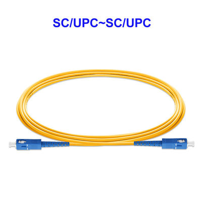 Carrier Grade Fiber Optic Pigtail Single Mode Single Core SC UPC SC UPC