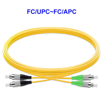 OS2 Optical Fiber Patch Cord FC UPC FC APC Single Mode 2 Core