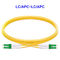 2 Core Single Mode Fiber Optic Cable LC APC LC APC For Ftth